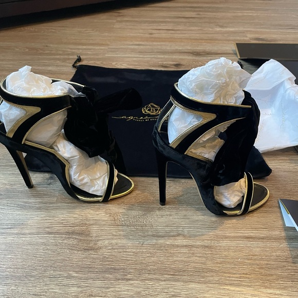 Agnes bethel Pat heel size euro  37 shoes NWT - Picture 5 of 11